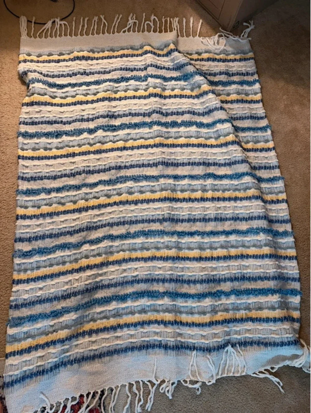 London Kaye woven throw
